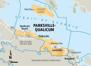 Parksville Qualicum Real Estate Map 300x216 